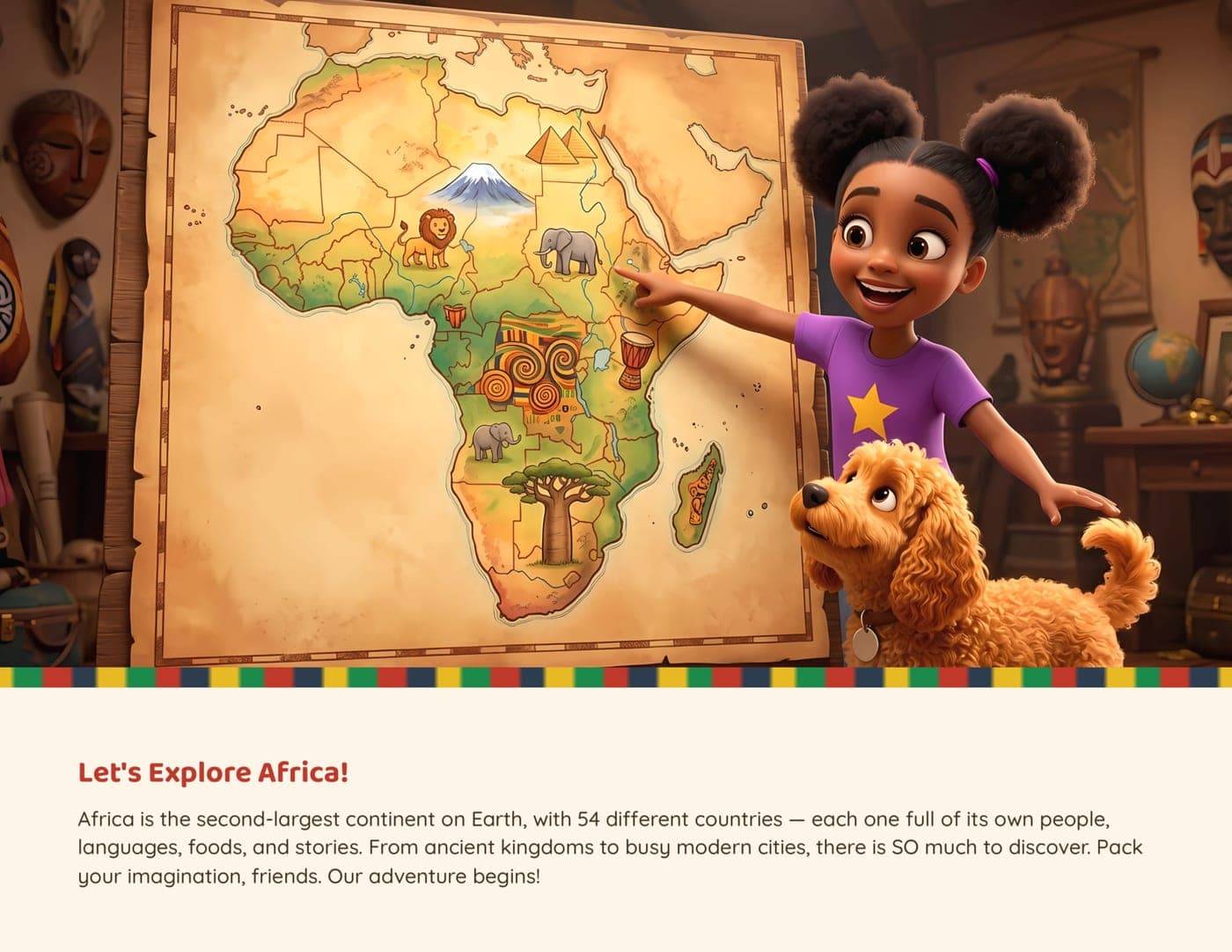 Africa — sample page 1 of 5