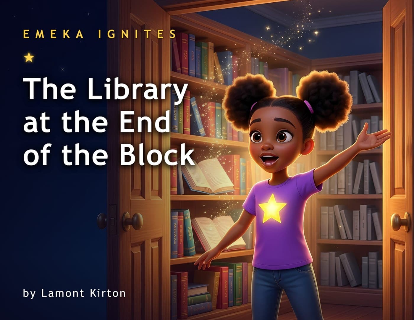 Cover of The Library at the End of the Block