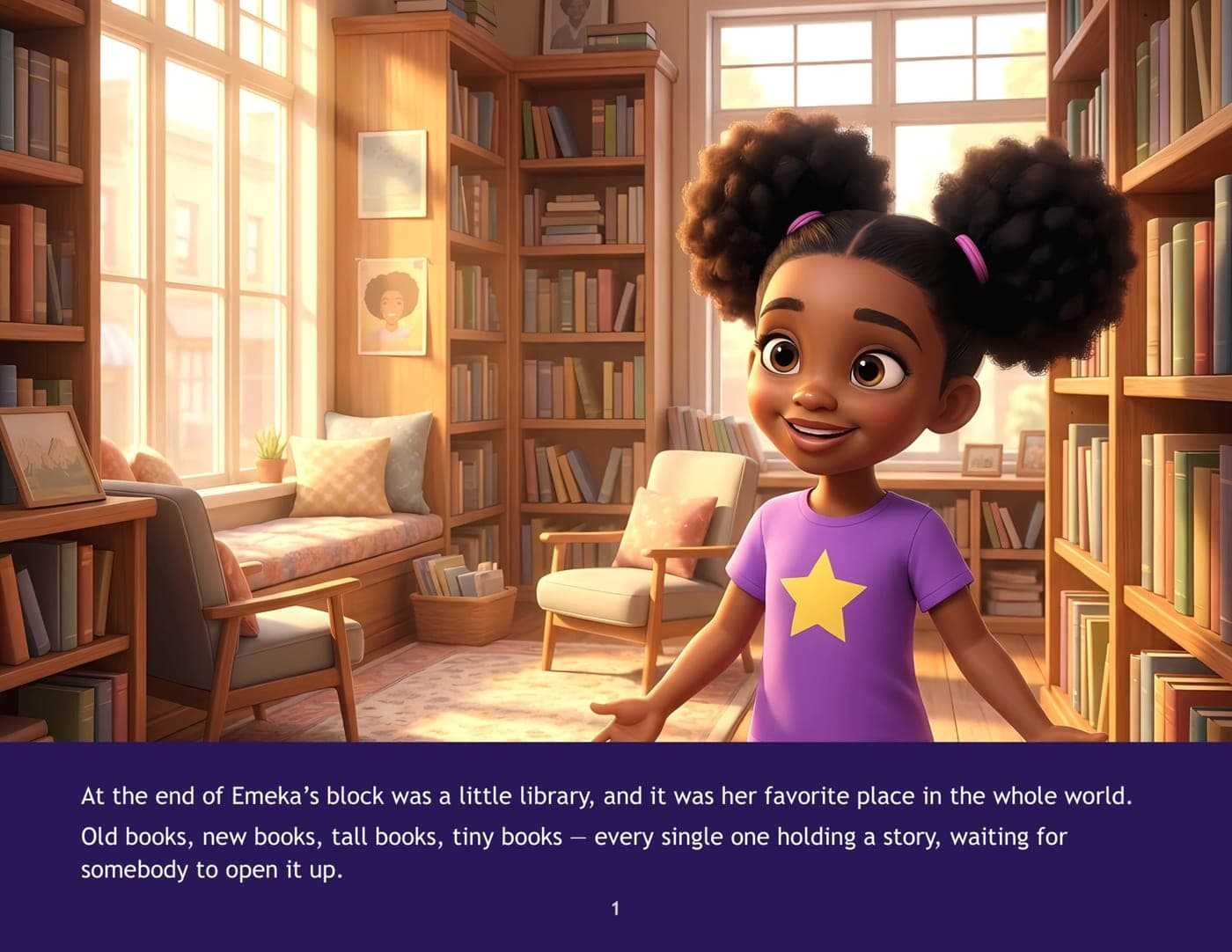 The Library at the End of the Block — sample page 1 of 5